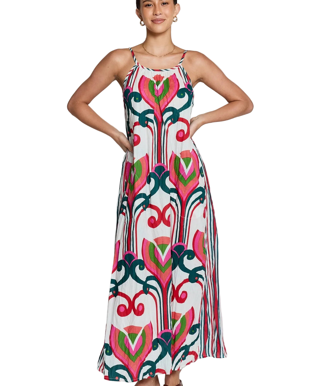 Sadie Maxi Melon Dresses Lula Life XS(36)