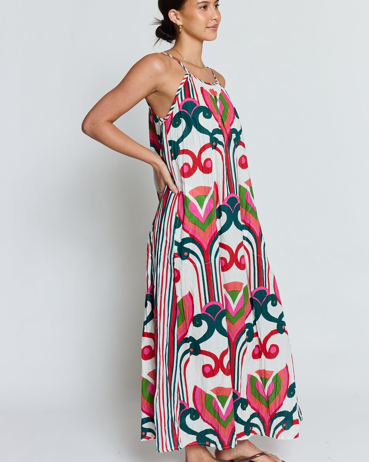 Sadie Maxi Melon Dresses Lula Life