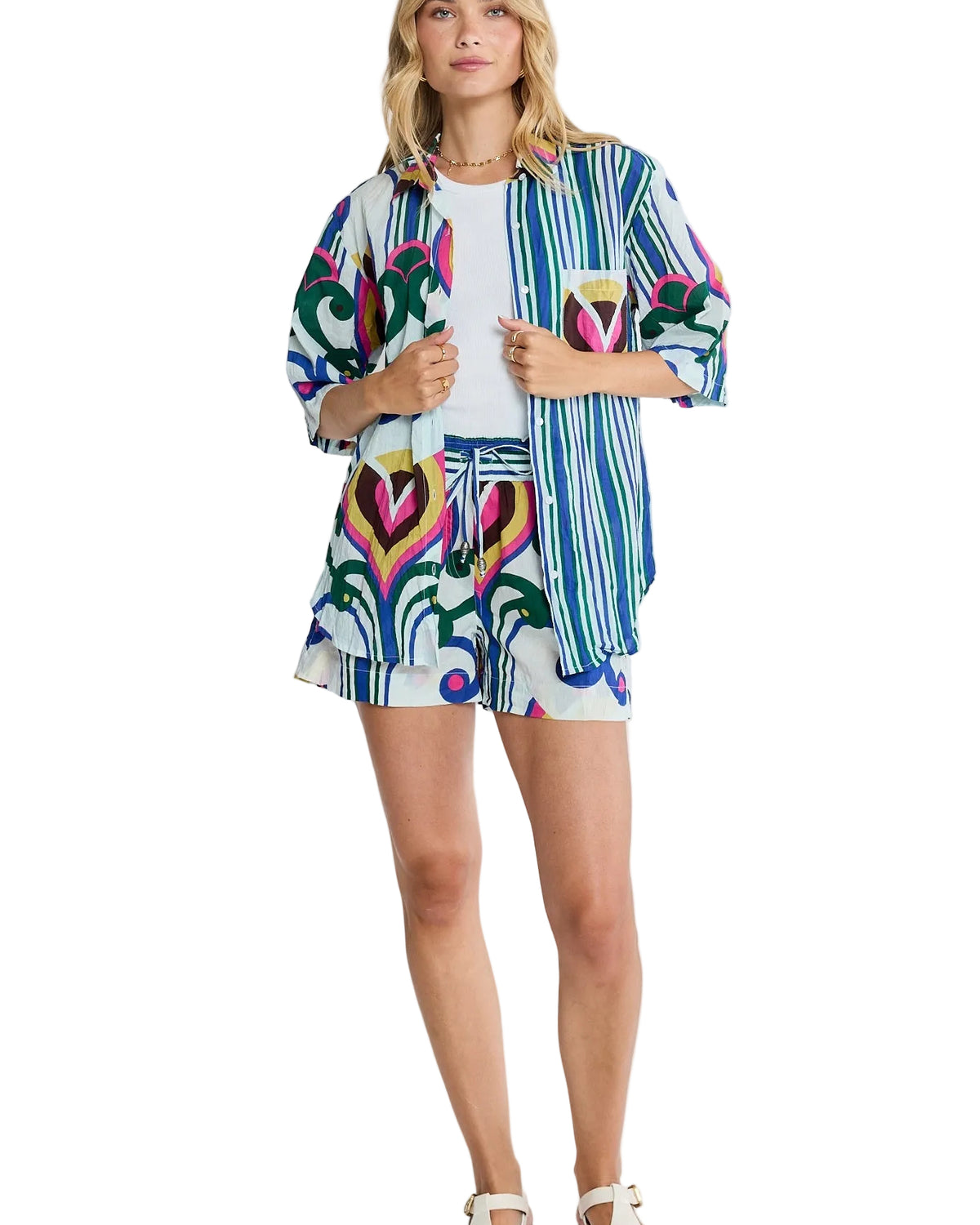 Sadie Shirt Ocean Tops Lula Life XS(36)