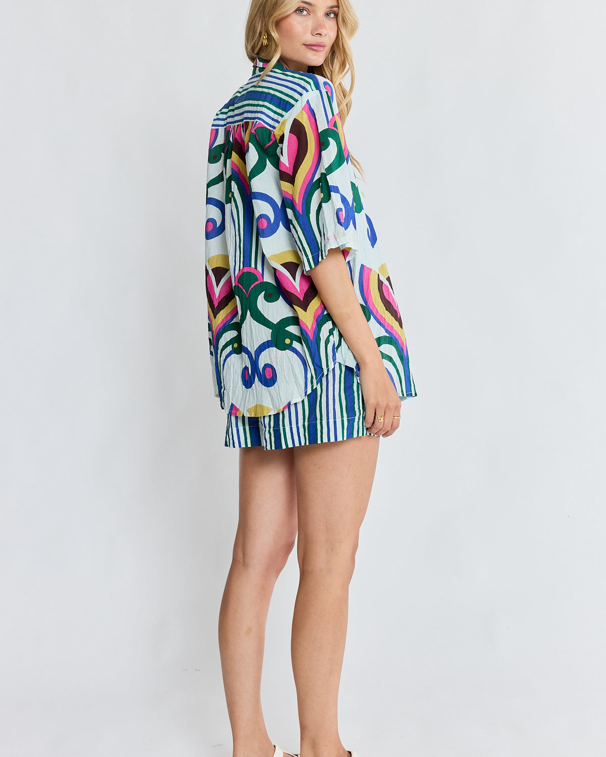 Sadie Shirt Ocean Tops Lula Life