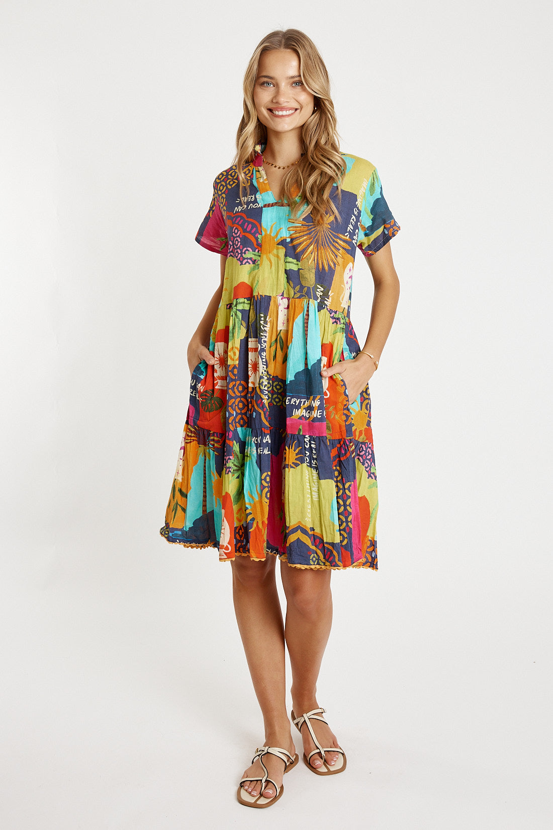 Rayna Dress Ocean - Global Free Style