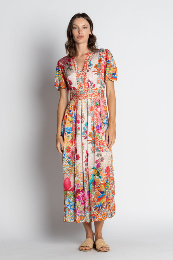 Baglioni Dress Midi Print Dresses Lula Soul