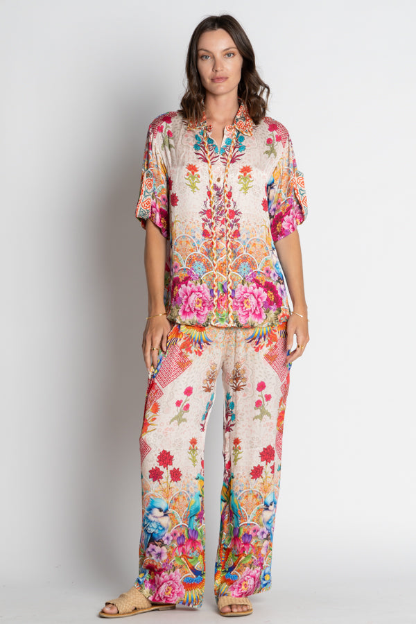 Baglioni Pant Print Bottoms Lula Soul