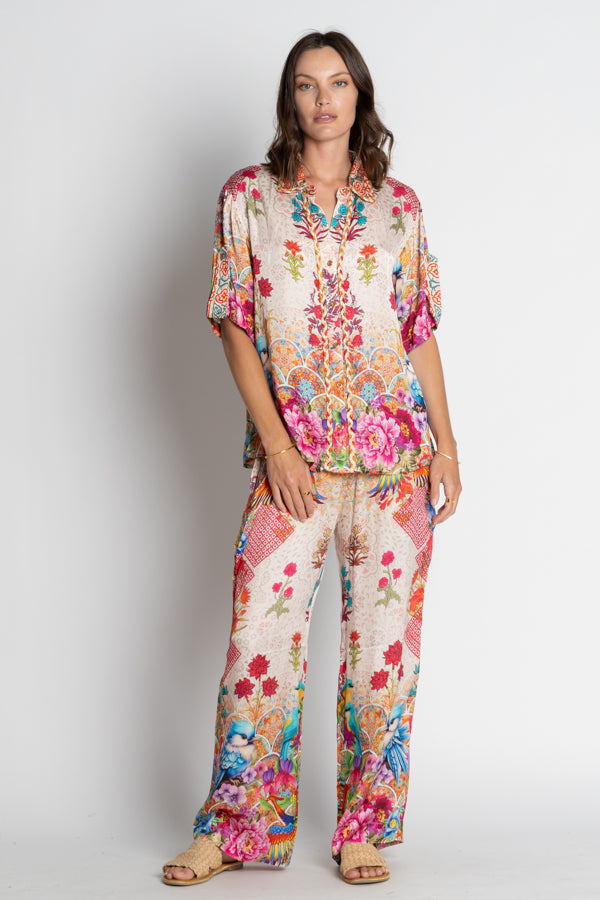 Baglioni Pant Print Bottoms Lula Soul