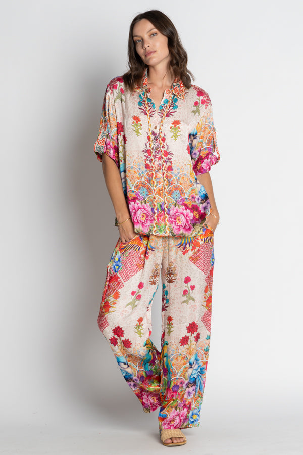 Baglioni Pant Print Bottoms Lula Soul