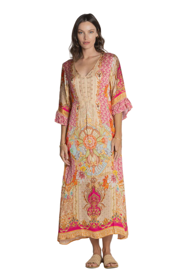 Le Sereno Midi Dress Musk Dresses Lula Soul XS(36)