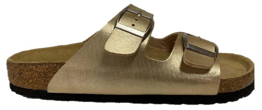 Neckermann Double Bar Shoe Gold Shoes Neckermann