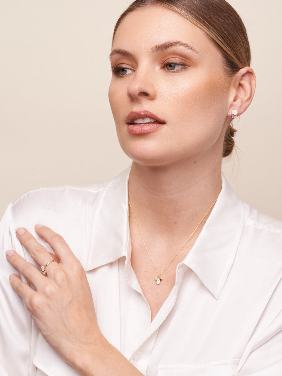 Gold Bee Mine Necklace Necklaces Tiger Tree