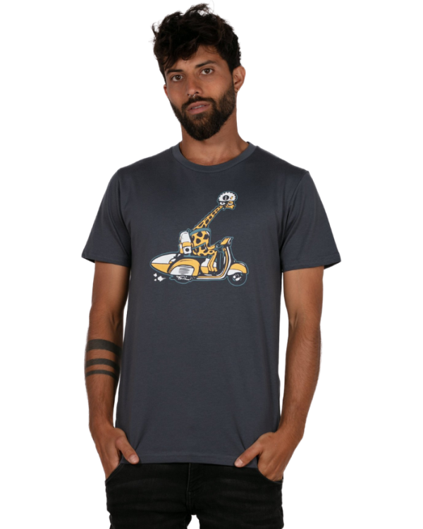 Skumi The Long Way Blue T Shirt Mens Tops Skumi XL