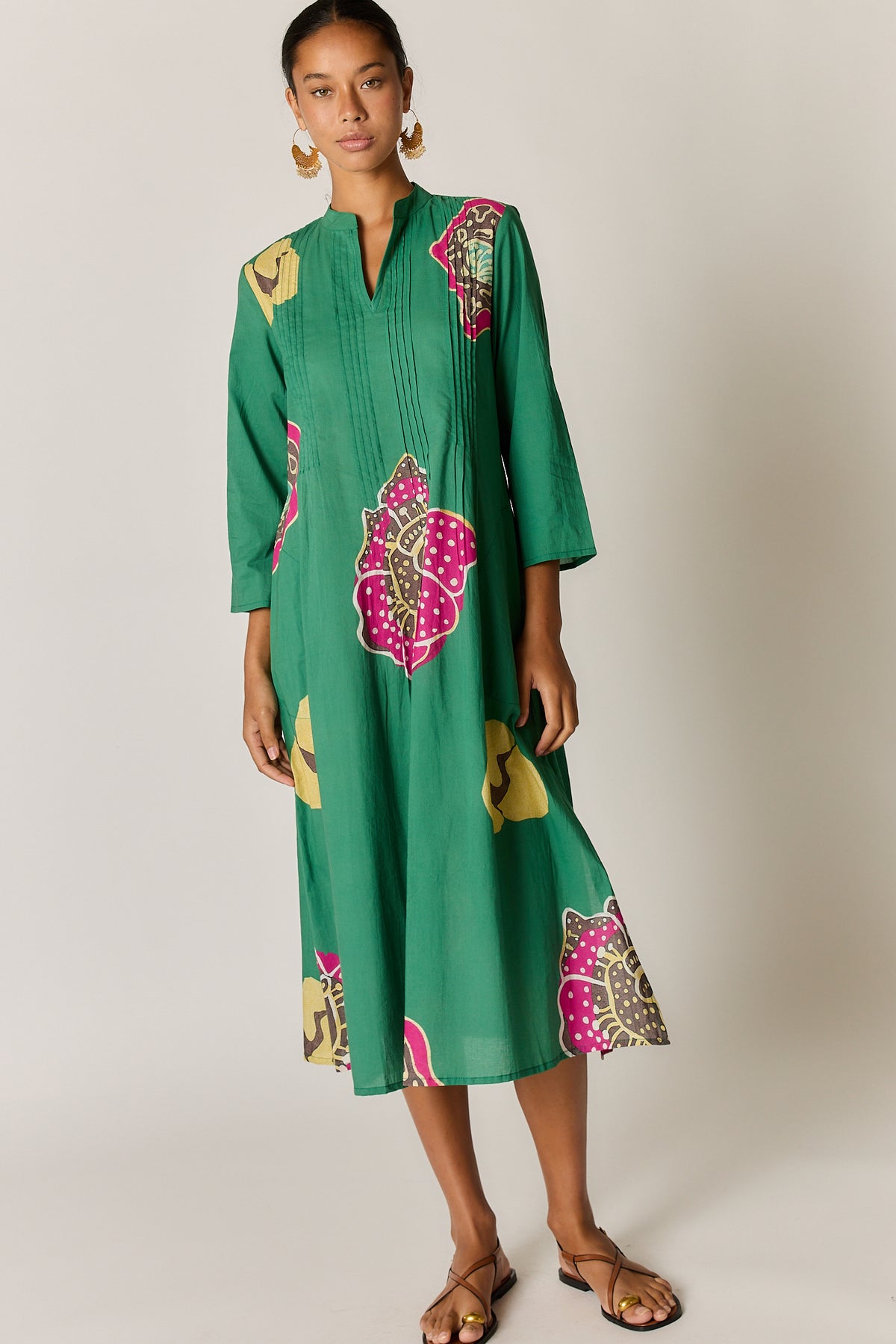 Batik Maxi Print Dresses Ruby Yaya