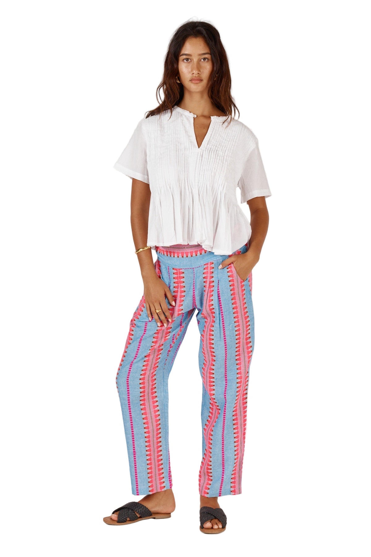 Ithaca Pant neon Bottoms Ruby Yaya S(8)