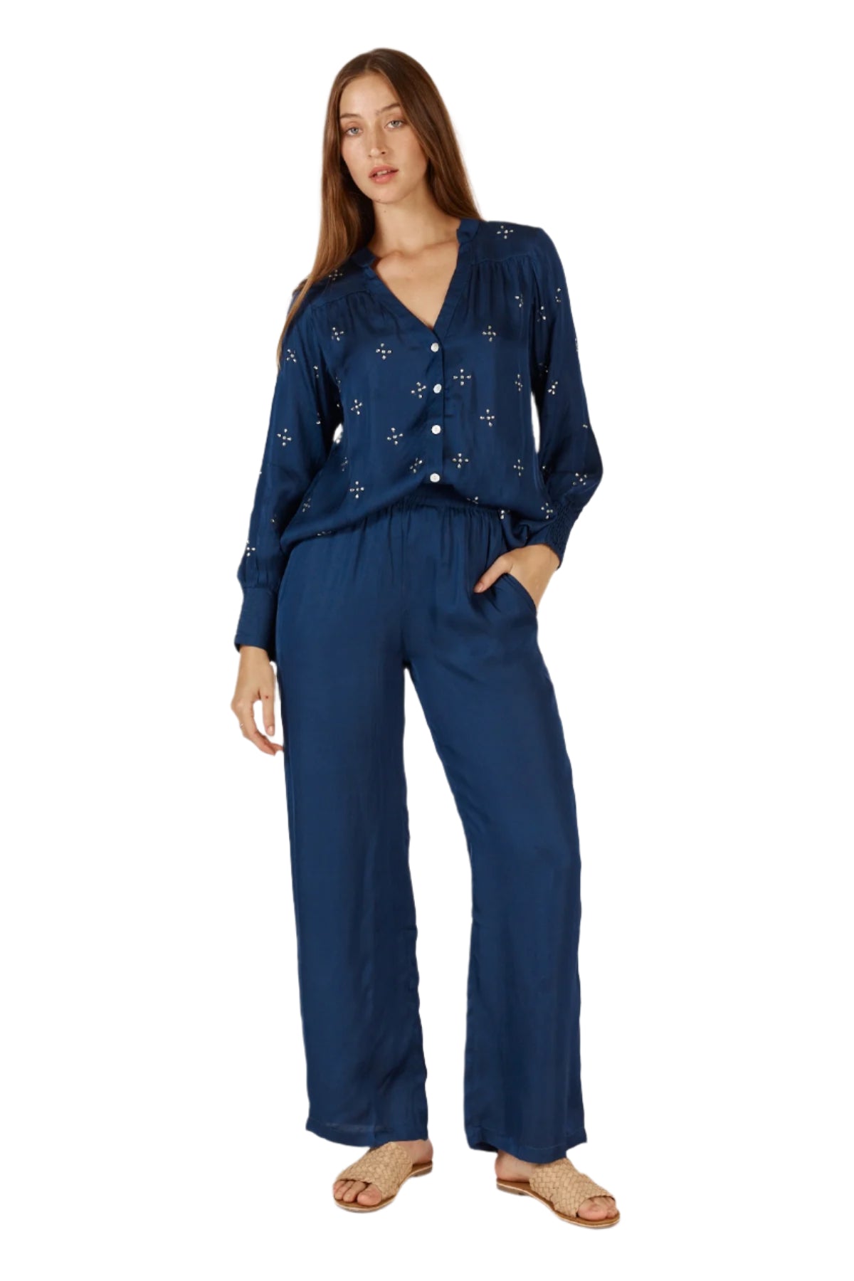 Munchen Pant Navy Bottoms Ruby Yaya XS(6-8)