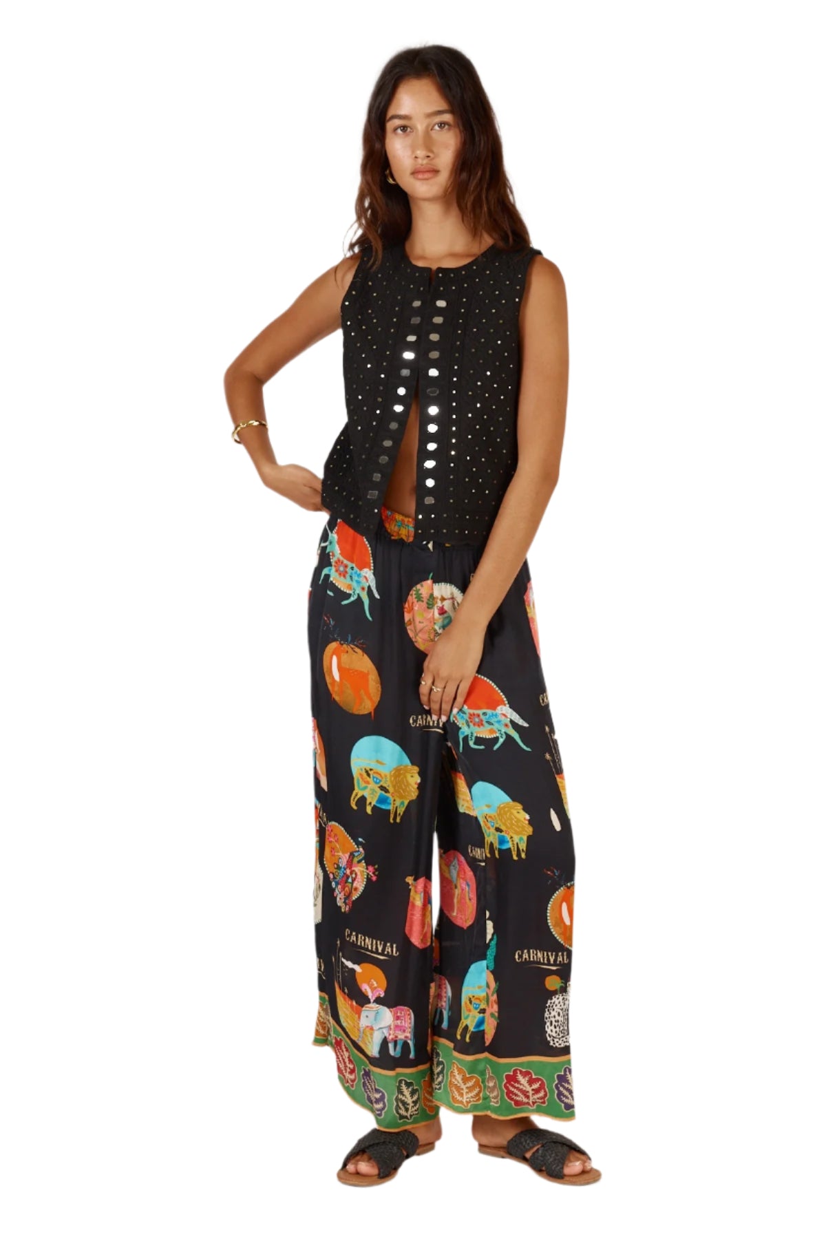 Rhapsody Vest Black Jackets Ruby Yaya XS(6)