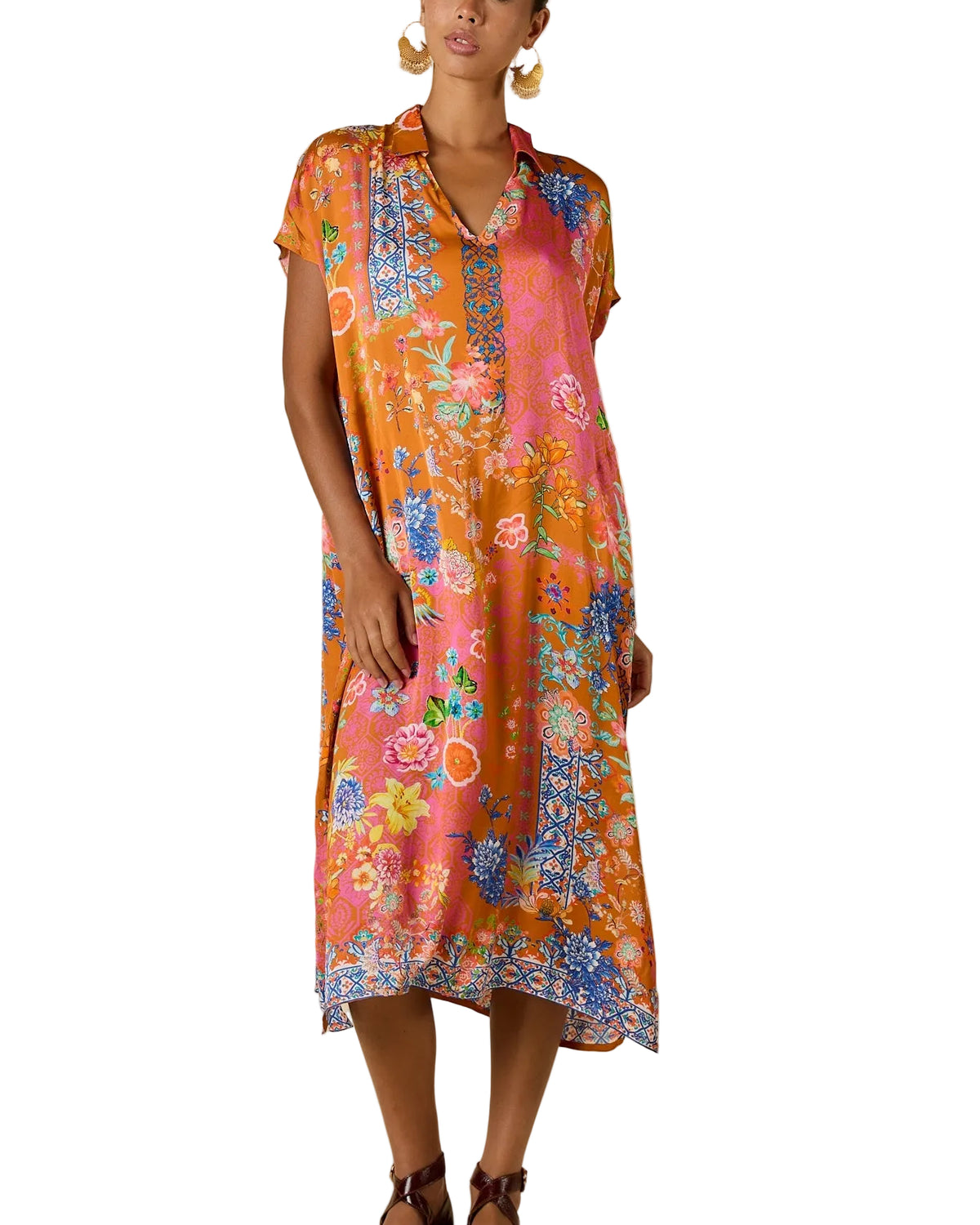 Songbird Kaftan Tobacco Dresses Ruby Yaya XS(36)