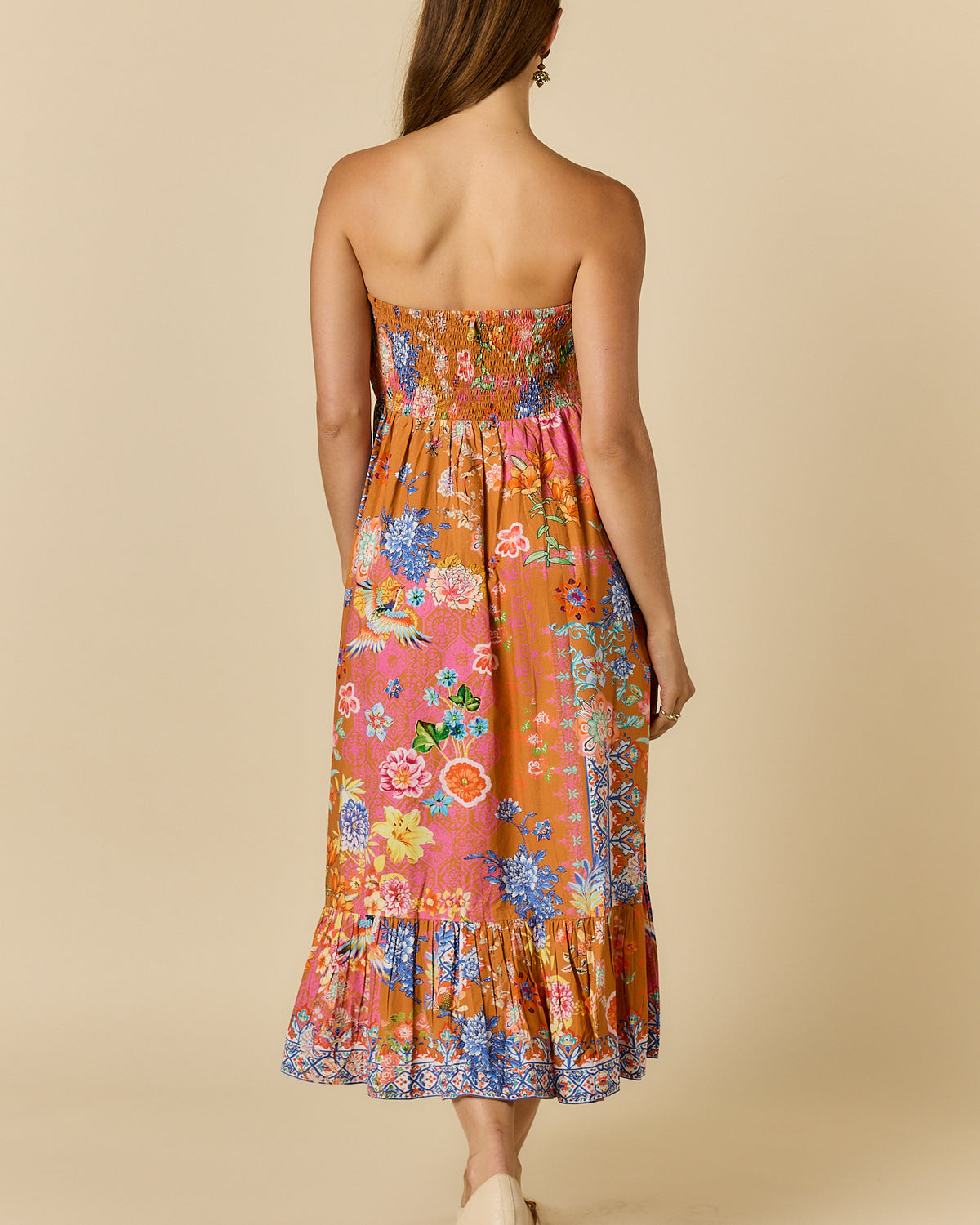 Songbird Strapless Tobacco Dresses Ruby Yaya