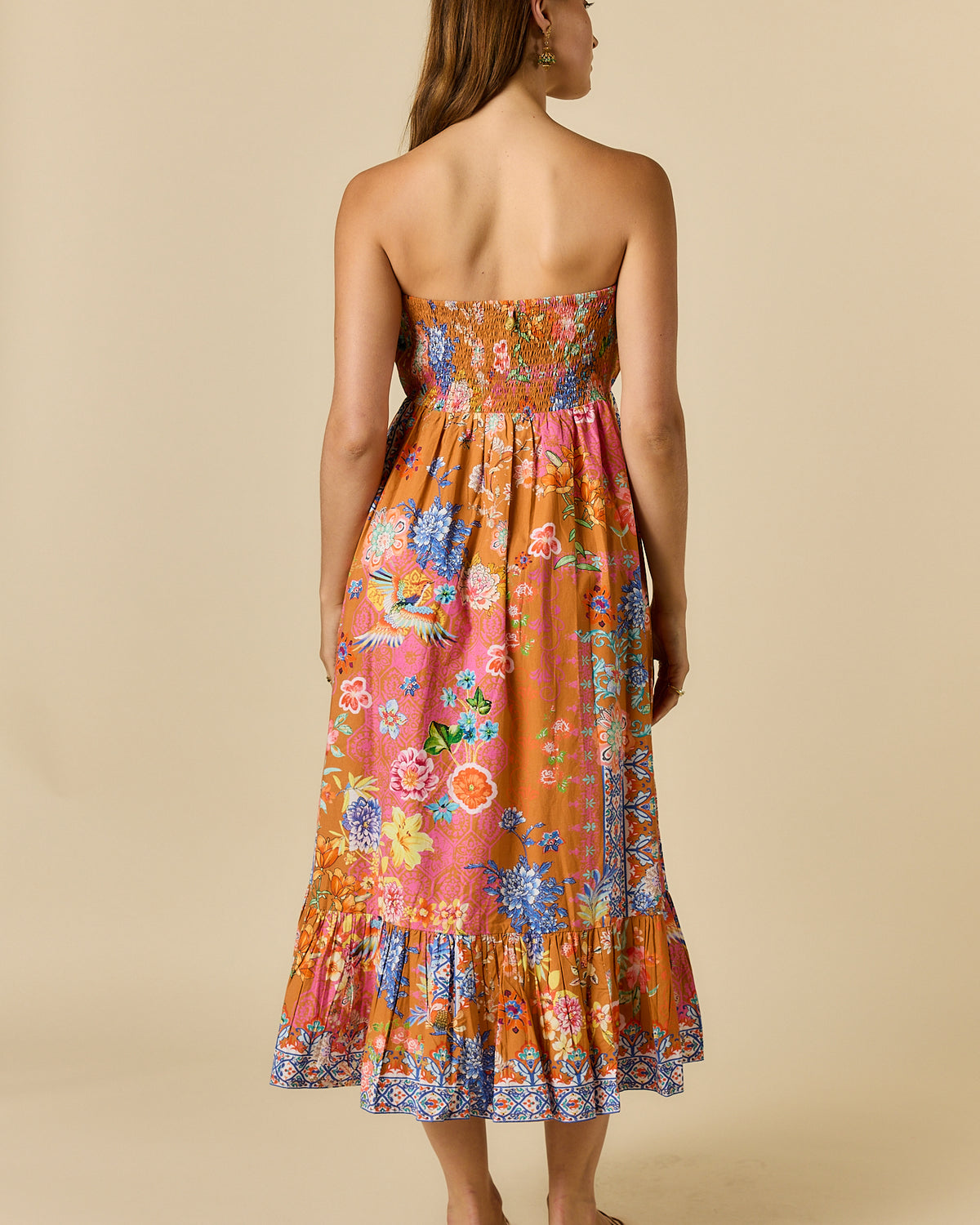 Songbird Strapless Tobacco Dresses Ruby Yaya
