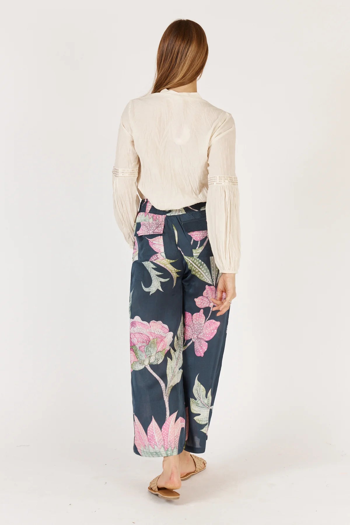 Ubud Pant Navy Bottoms Ruby Yaya