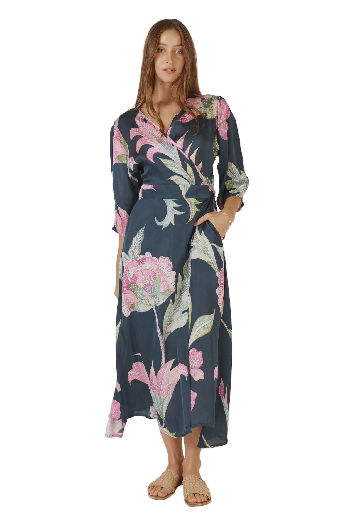 Ubud Wrap Navy Dresses Ruby Yaya S(8-10)