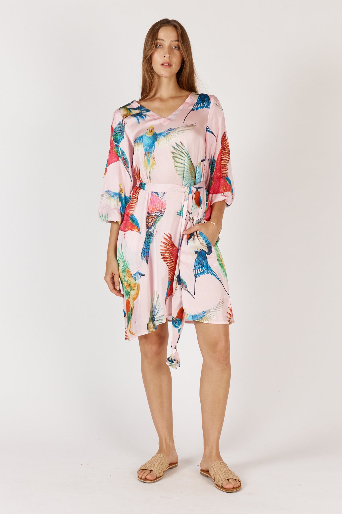 Warbler Dress Print Dresses Ruby Yaya