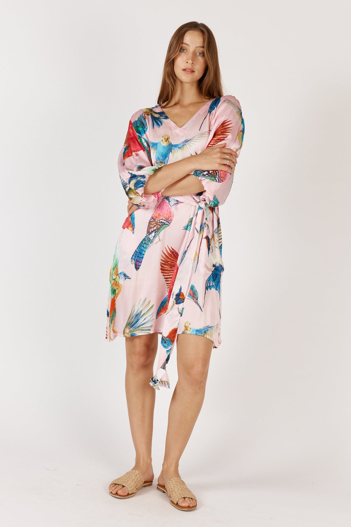 Warbler Dress Print Dresses Ruby Yaya