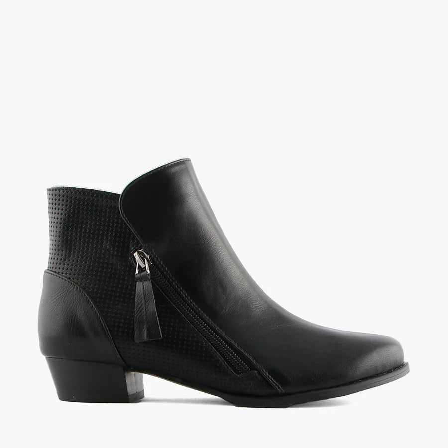 Cracker Ankle Boot Black Shoes Step on Air