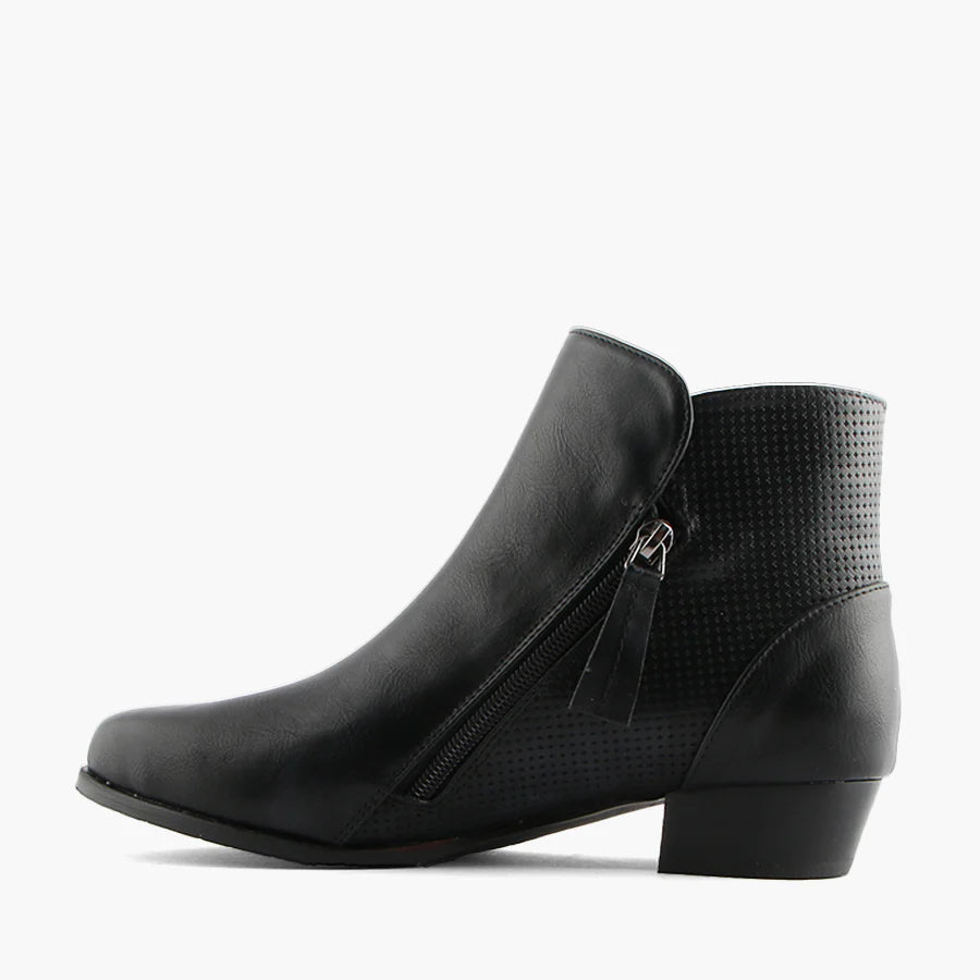 Cracker Ankle Boot Black Shoes Step on Air
