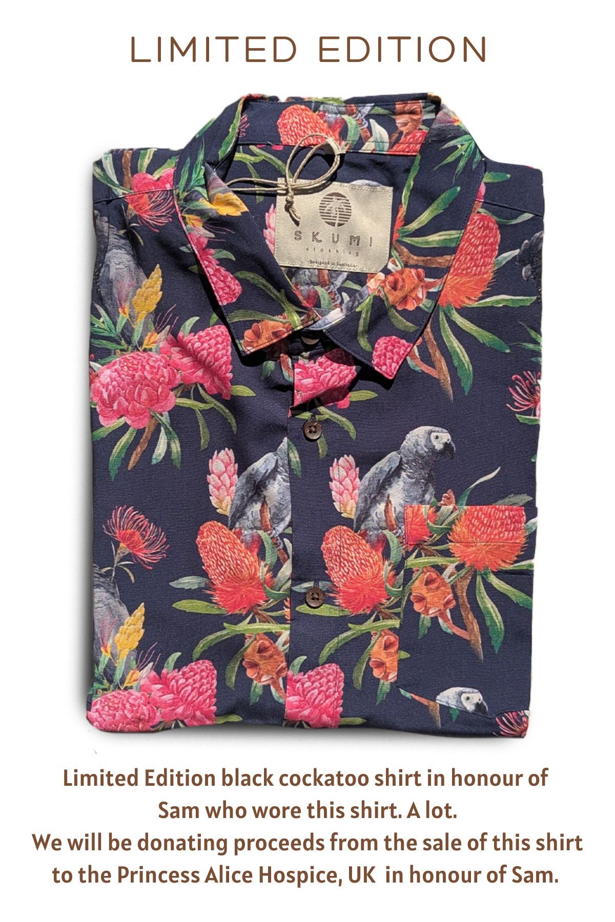 Sams Cockatoos Mens Shirt Mens Tops Skumi S