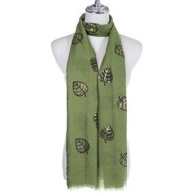 Scarf SC1501 GREEN Scarves and Sarongs Ivys