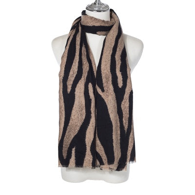 Scarf SC2617 COFFEE Scarves and Sarongs Ivys