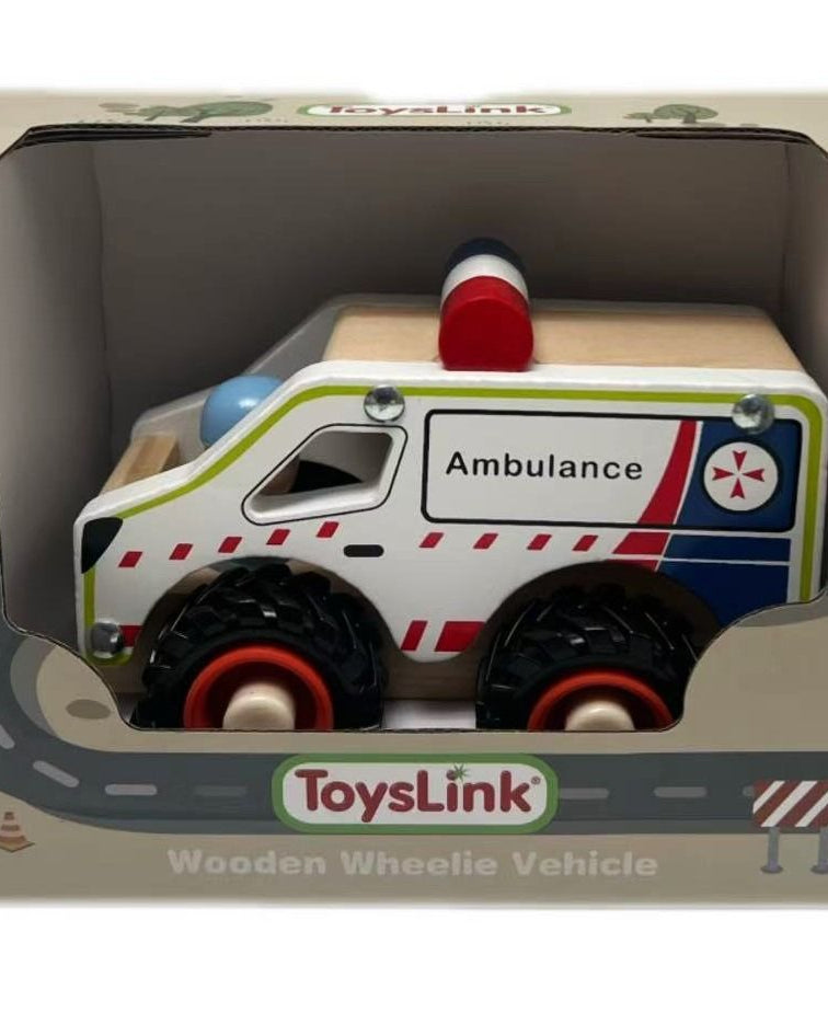 Wooden Ambulance Gifts and Accessories ToysLink