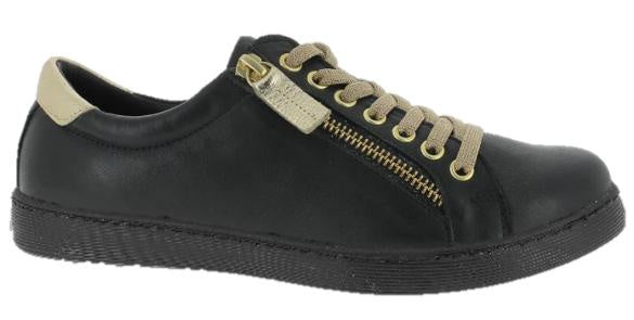 Token Shoes Black Sole Black Gold Shoes Rilassare