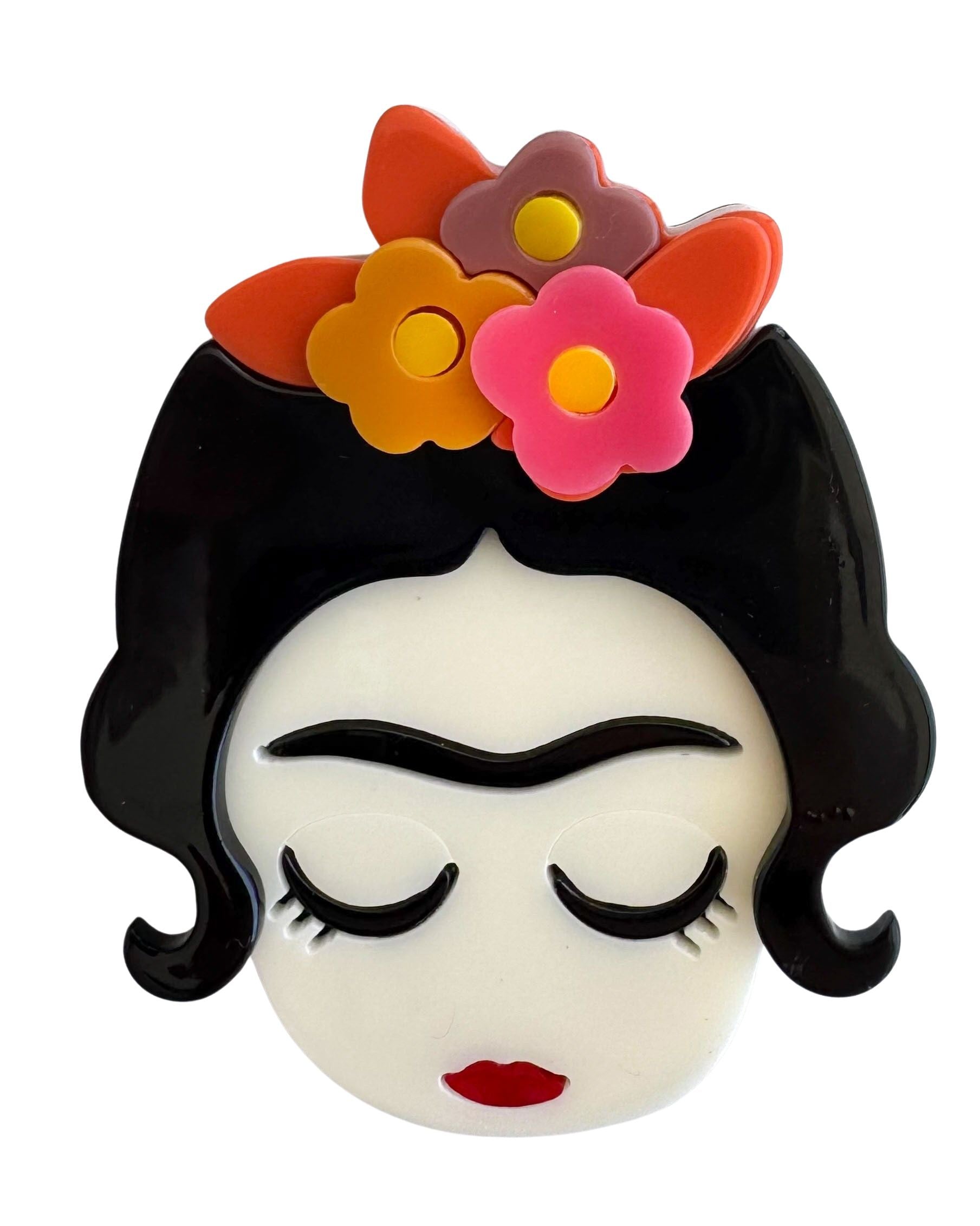 Iris Frida Brooch Colourful Brooches Urban