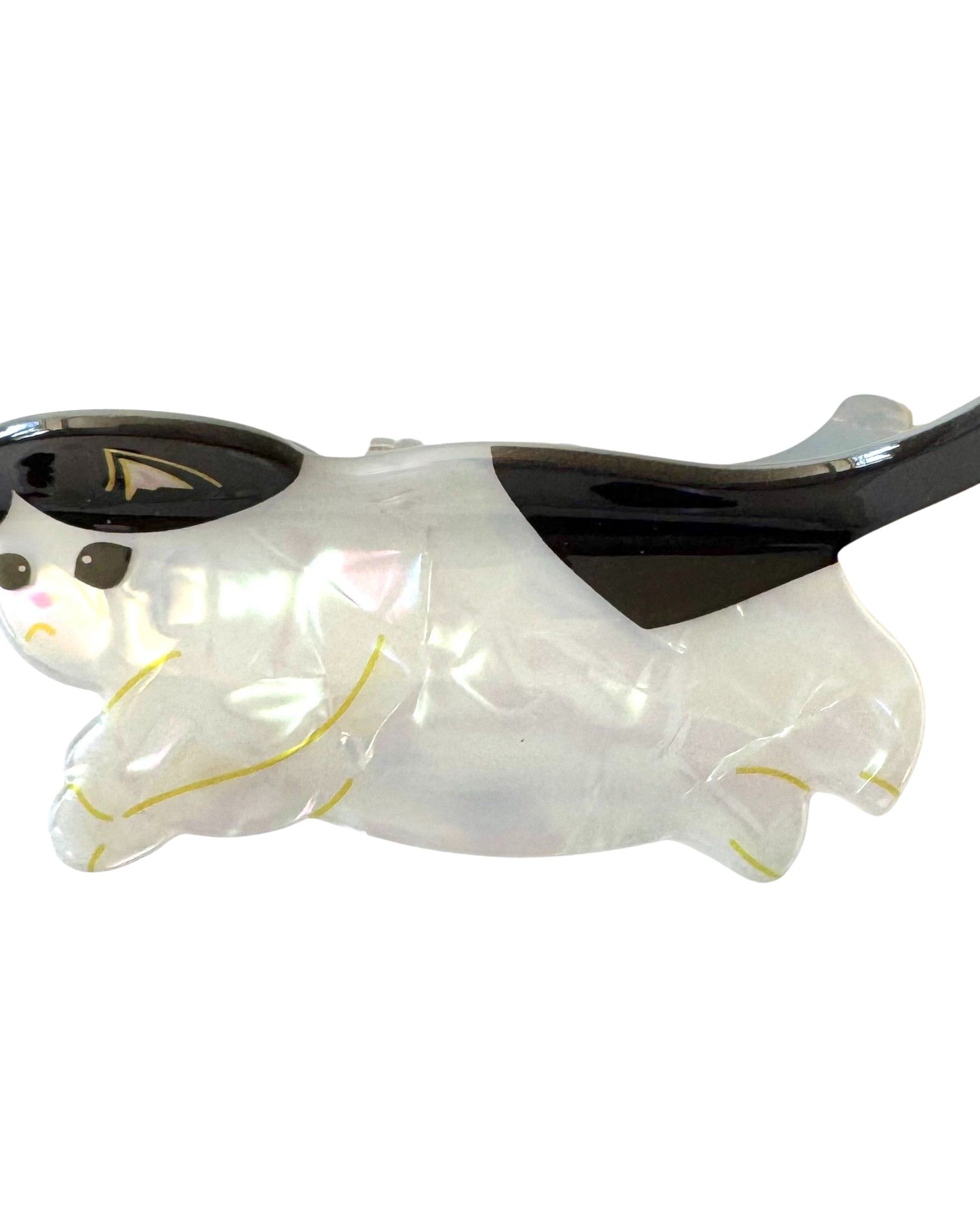 Kitten Claw Clip White Gifts and Accessories Urban