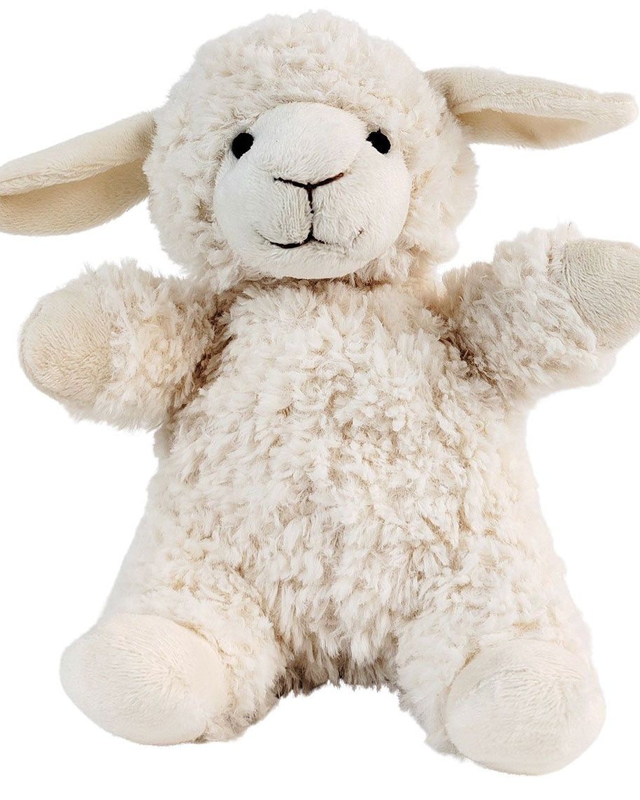 Curly Sheep Soft Toy Whtie 18cm Gifts and Accessories Urban