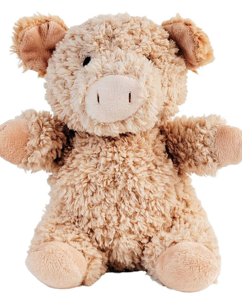 Curly Pig Soft Toy Pink 18cm Gifts and Accessories Urban