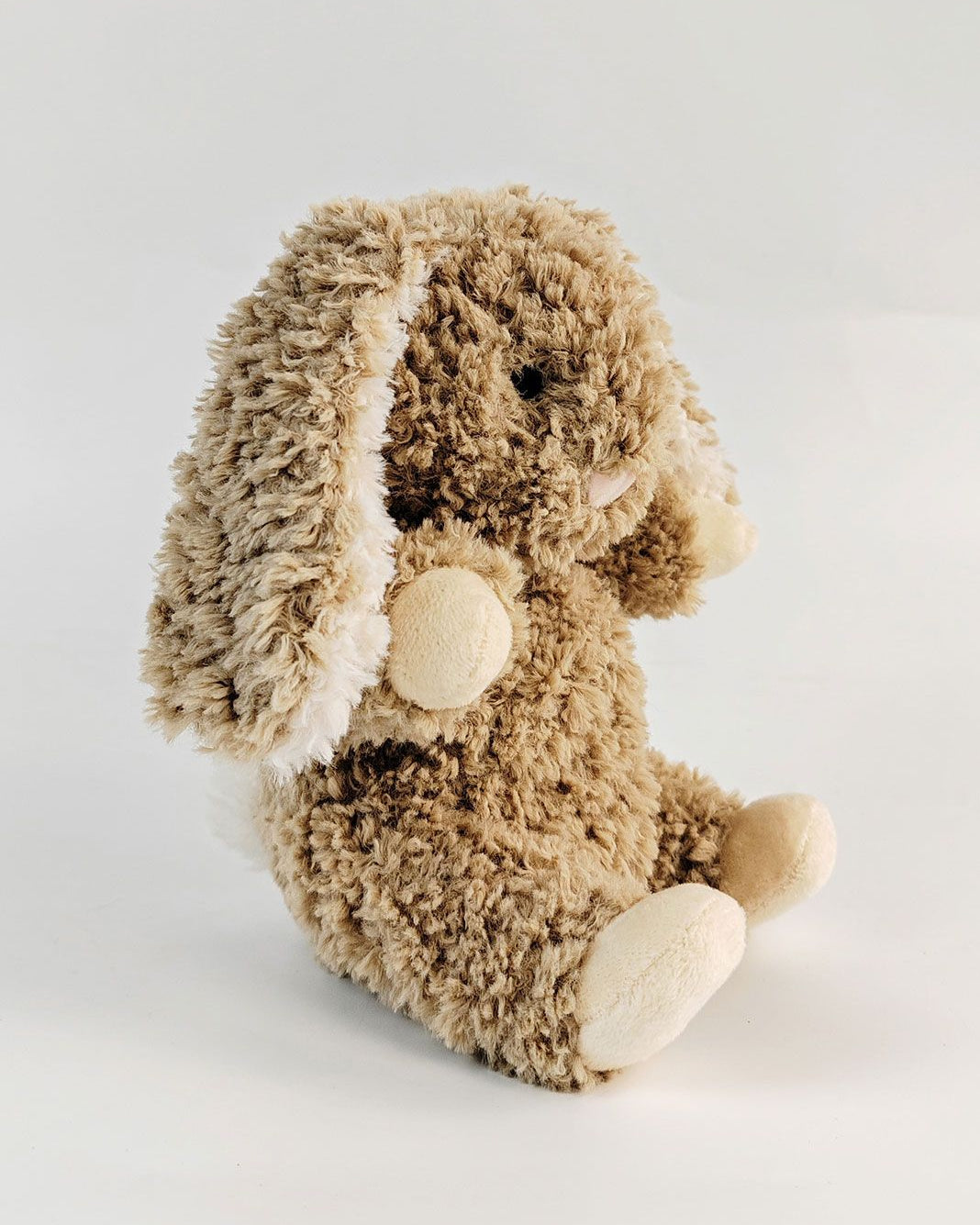 Curly Rabbit Soft Toy Beige 18cm Gifts and Accessories Urban