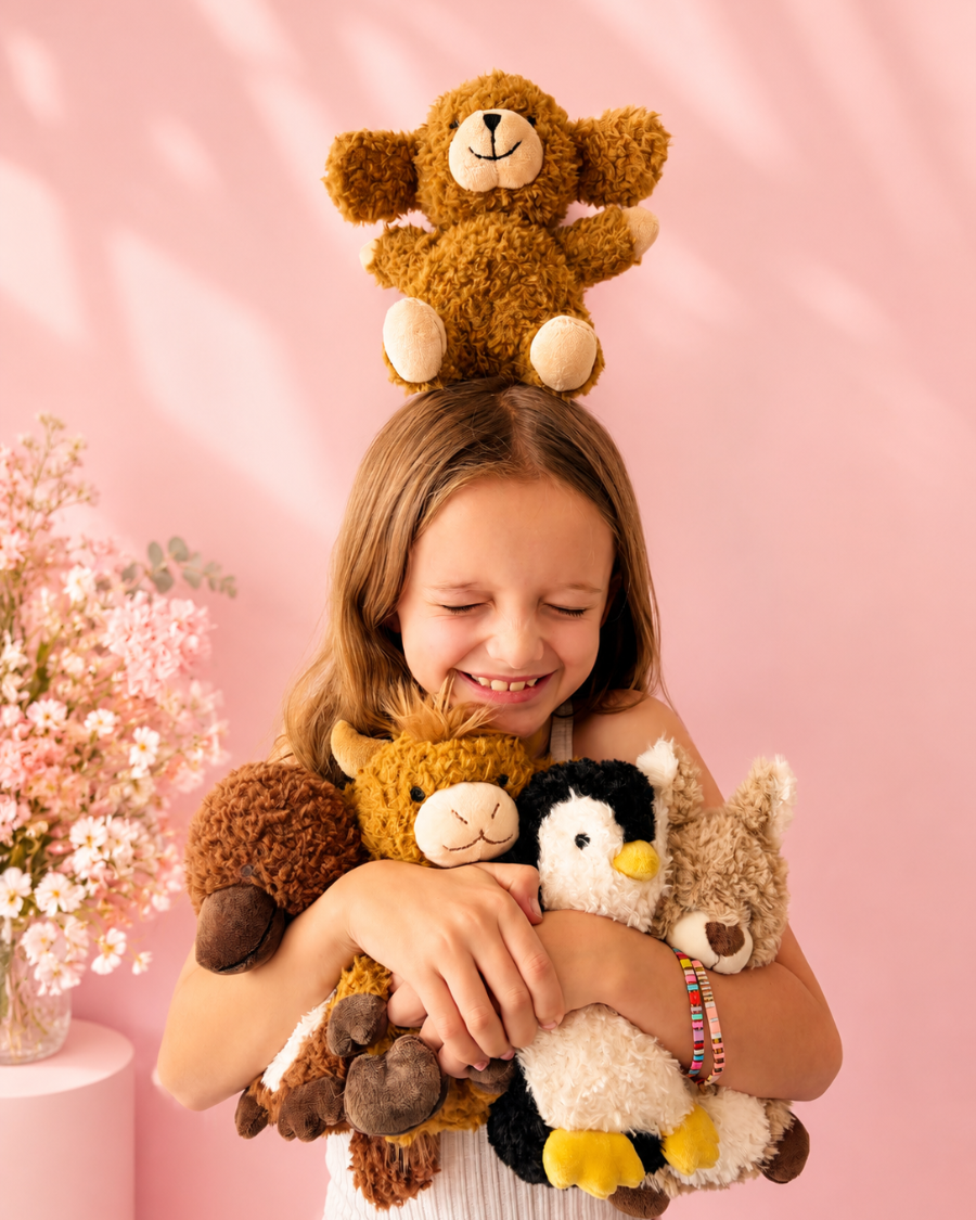 Curly Platypus Soft Toy Brown 18cm - Global Free Style