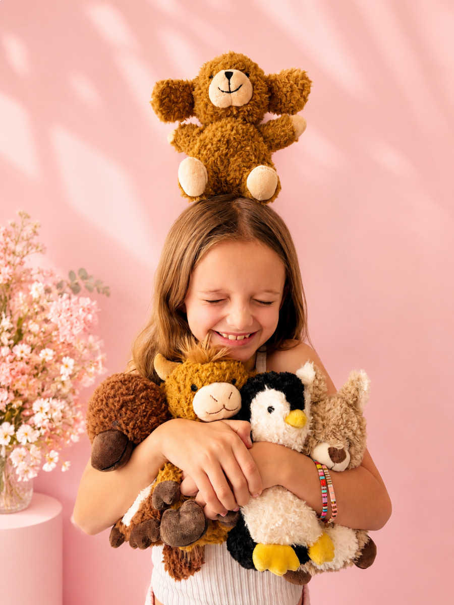 Curly Platypus Soft Toy Brown 18cm - Global Free Style