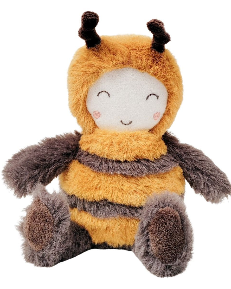 Bee Soft Toy Black and Yellow 18cm Gifts and Accessories Urban
