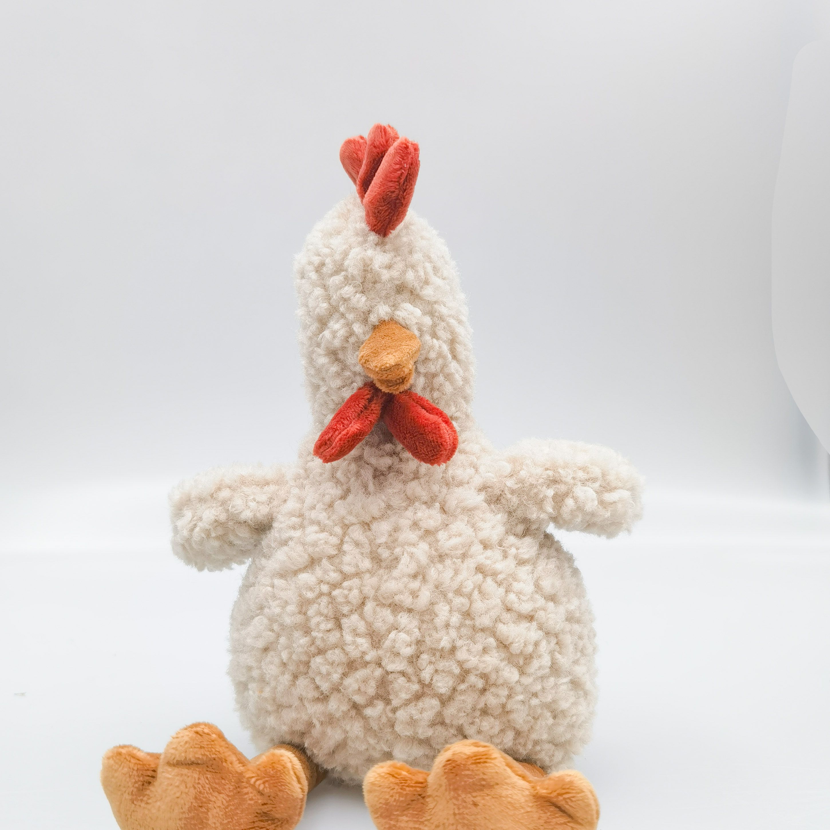 Chicken Toy Beige Med 30cm - Global Free Style