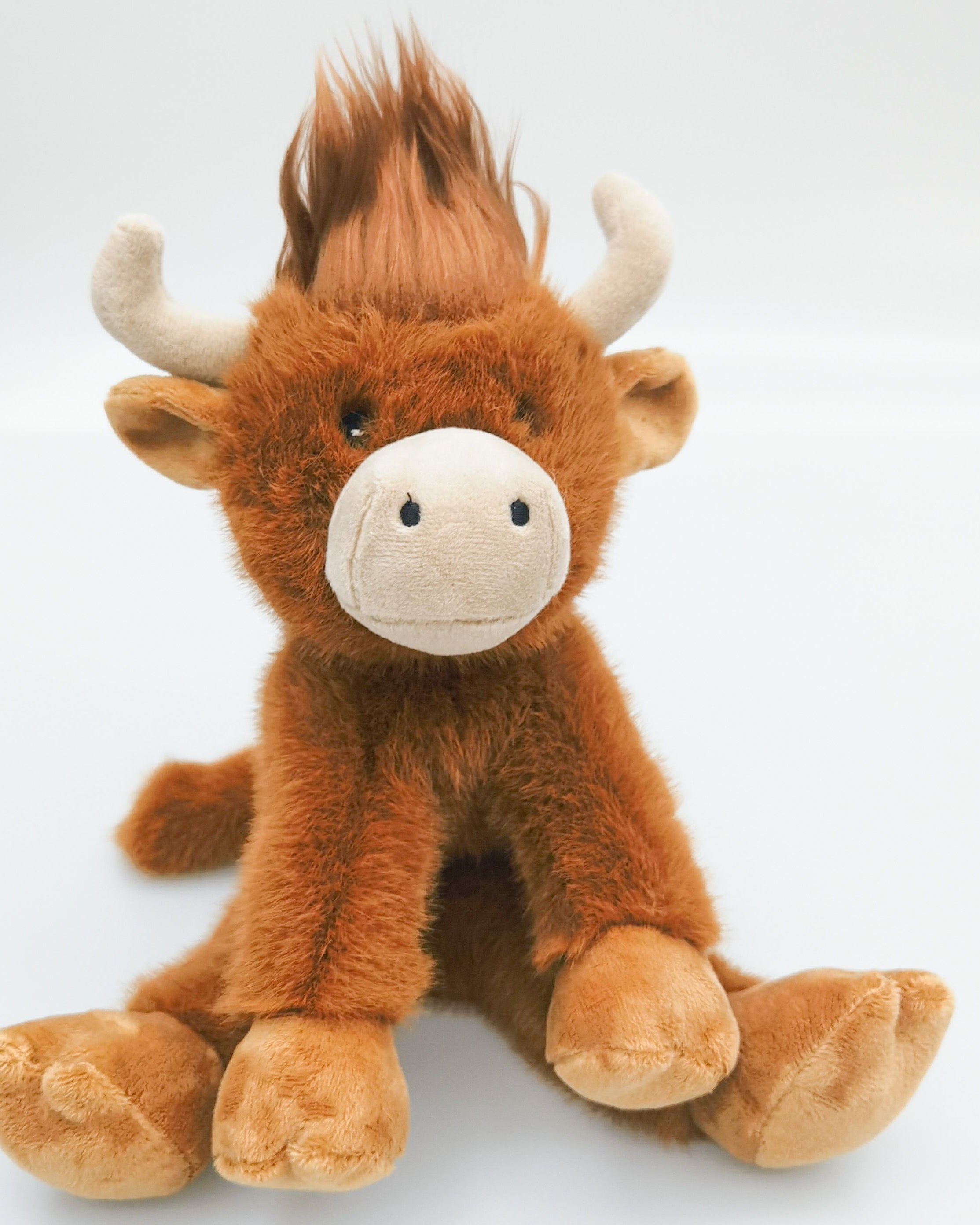 Highland Cow Toy Brown 23cm - Global Free Style
