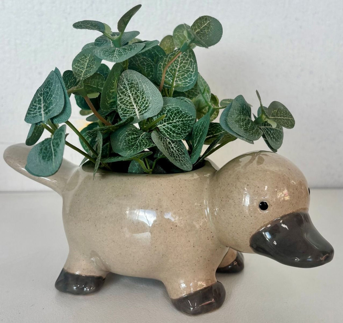 Platypus Planter Brown 15cm - Global Free Style