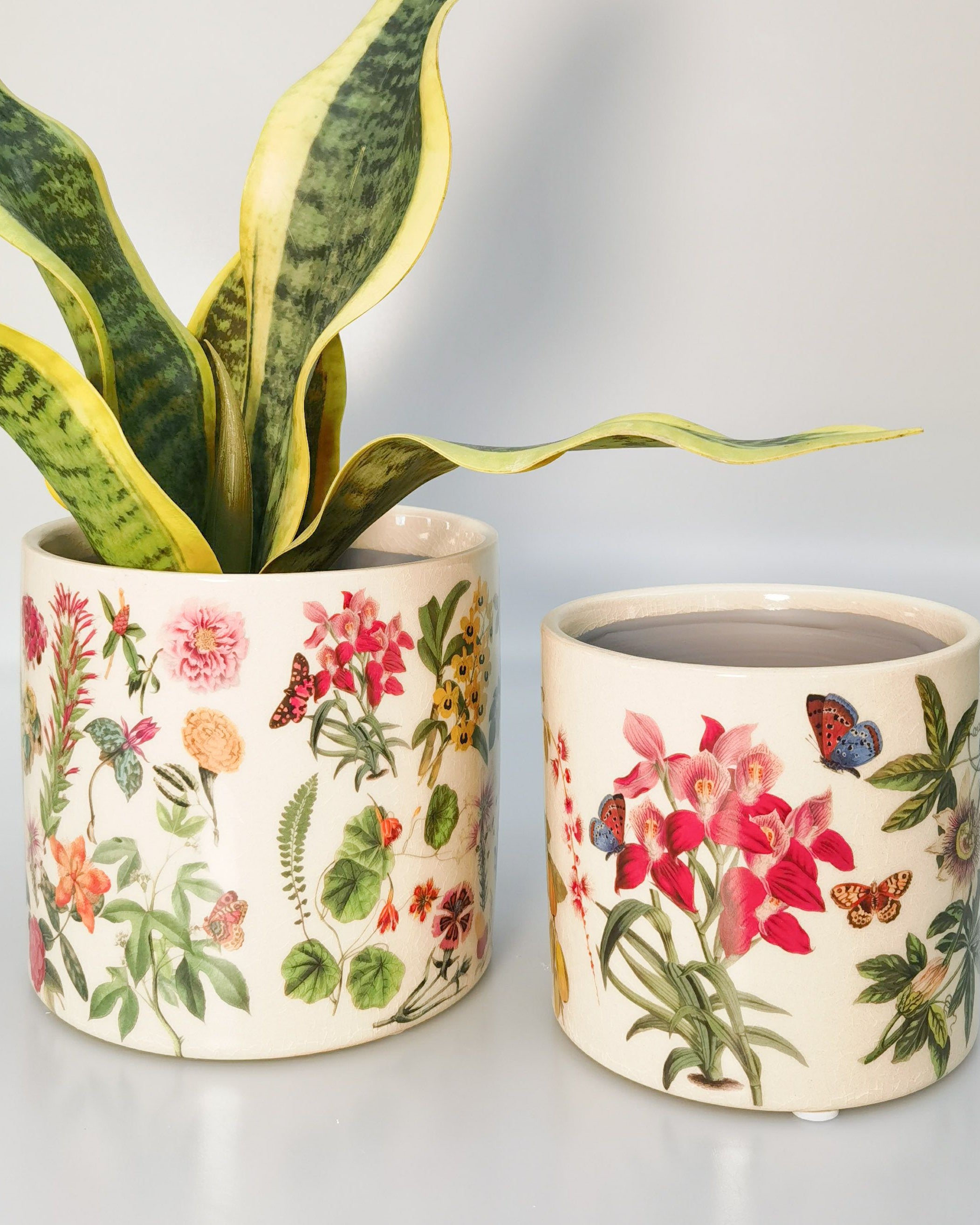 Botanicals Planter Green 14cm - Global Free Style