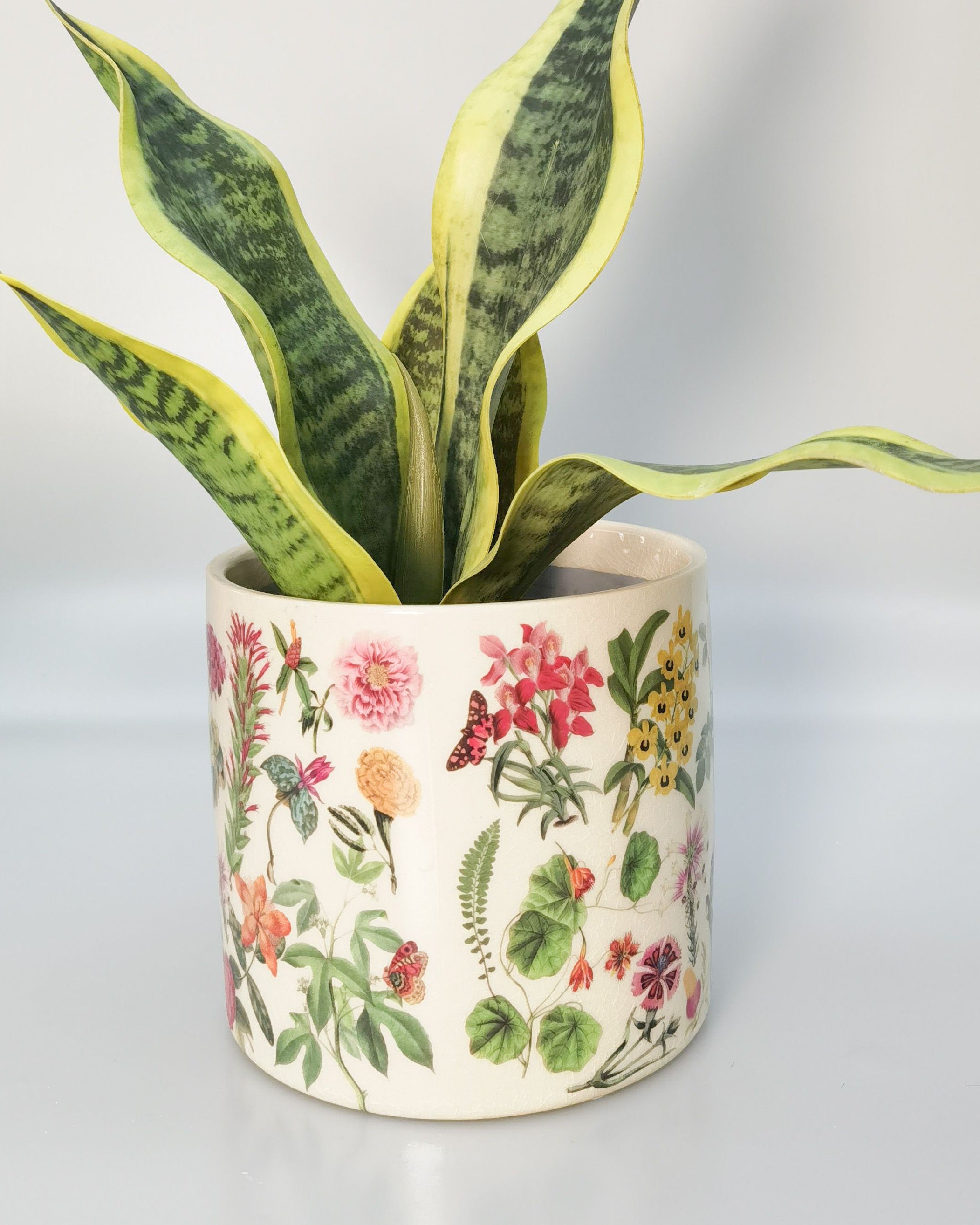 Botanicals Planter Green 14cm - Global Free Style