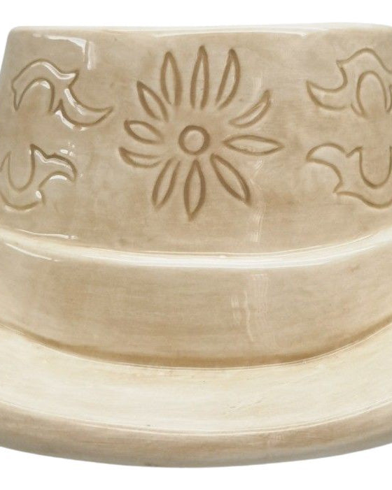 Cowboy Hat Planter Tan 20cm Gifts and Accessories Urban
