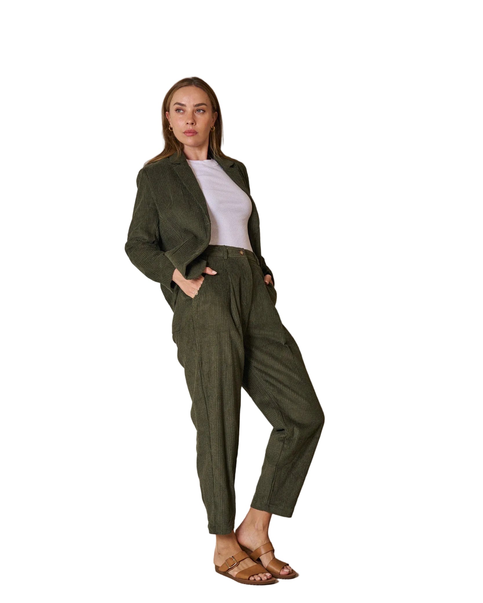 Cord Pant Bottoms Valeria Label 8