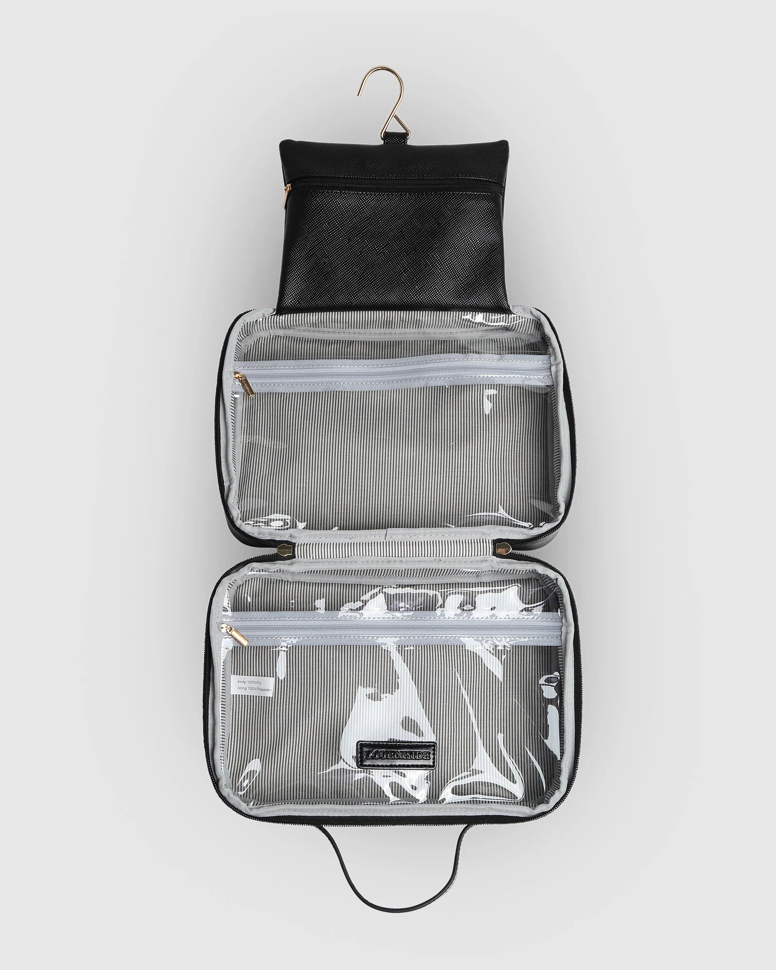 Baby Emma Toiletry Black Bags and Purses Louenhide