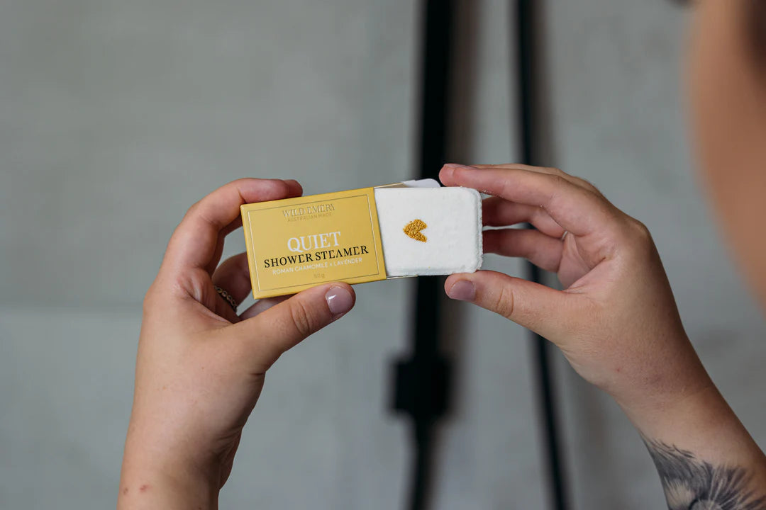 Quiet Shower Steamer Body Wild Emery