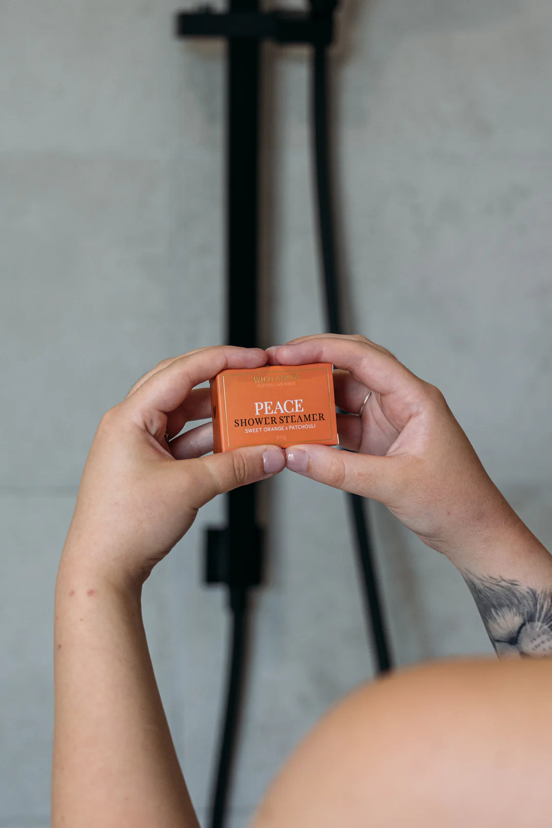 Peace Shower Steamer Body Wild Emery