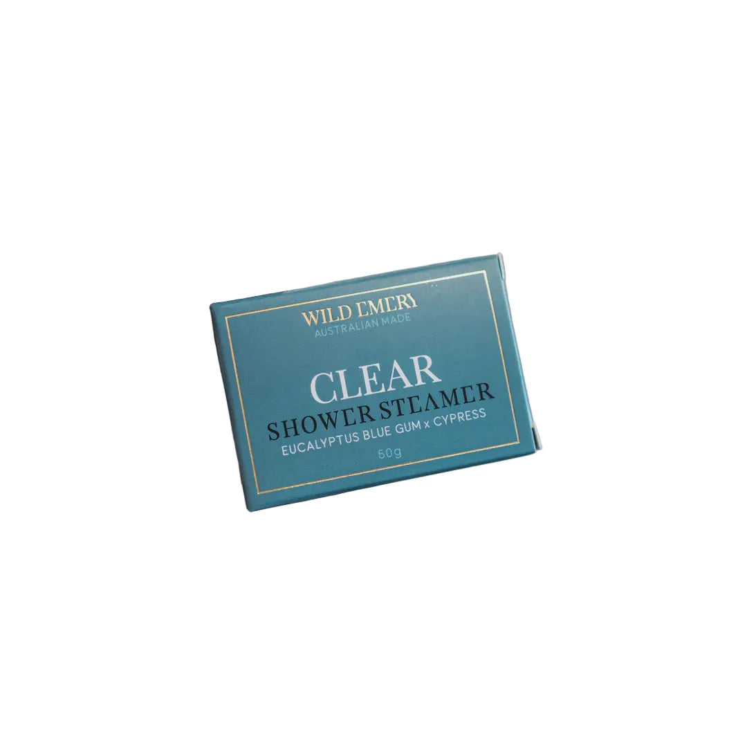 Clear Shower Steamer Body Wild Emery